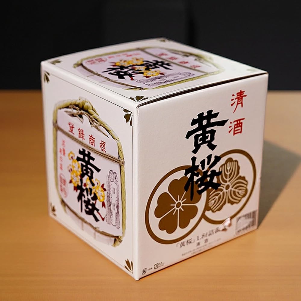 Amazon.co.jp: 黄桜 本造り 豆樽 [ 日本酒 京都府 1800ml ] [ギフトBox